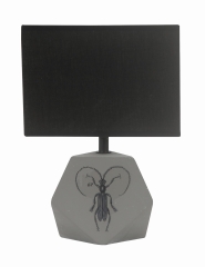 Lampa Gabinetowa na biurko E14 JASNY Szary