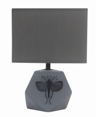 Lampa Gabinetowa na biurko E14 CIEMNY Szary