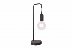 Lampa Stołowa Biurkowa Lampka  Na biurko Czarny