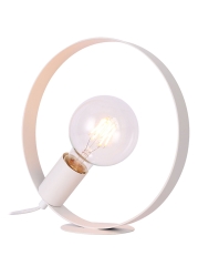 Lampa Stołowa Biurkowa Lampka  Na biurko Biały