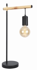 Lampa Gabinetowa na biurko E27 Czarny
