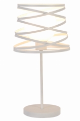 Lampa Stołowa Biurkowa Lampka  Na biurko Biały