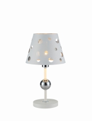 Lampa Stołowa Biurkowa Lampka  Na biurko Biały