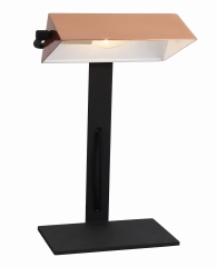 Lampa Gabinetowa na biurko E14 MIEDZIANY