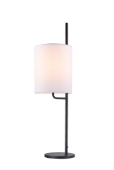 Lampa Stołowa Biurkowa Lampka  Na biurko TOKYO Czarny
