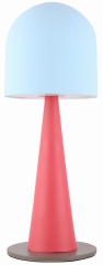 Lampa Stołowa Biurkowa Lampka  Na biurko Niebieska Czerwony