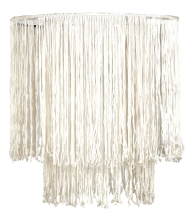 ABAŻUR DO Lampa Wisząca Żyrandol U BRASIL E27 Biały
