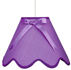 Lampa Wisząca Żyrandol E27 Fiolet