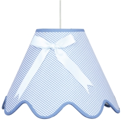 Lampa Wisząca Żyrandol E27 Niebieska