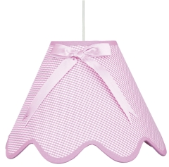 Lampa Wisząca Żyrandol E27 Różowy