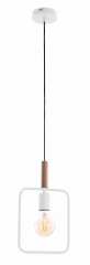 Lampa Wisząca Żyrandol E27 Biały