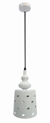 Lampa Wisząca Żyrandol 15 26 E27 Biały