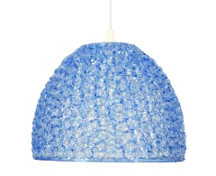 Lampa Wisząca Żyrandol E27 260 Niebieska