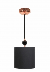 Lampa Wisząca Żyrandol E27 Czarny