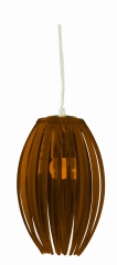 Lampa Wisząca Żyrandol E27 Brązowy MAŁY
