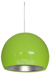 Lampa Wisząca Żyrandol 25 E27 Zielony Srebrny