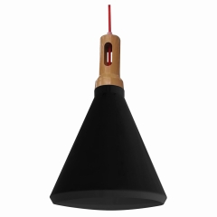 Lampa Wisząca Żyrandol 26 E27 CZARNO-Czarny