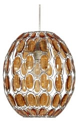 Lampa Wisząca Żyrandol 25 E27 POMARAŃCZOWY 85-10523
