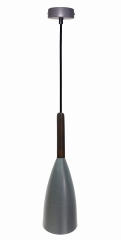Lampa Wisząca Żyrandol Szary