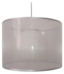 Lampa Wisząca Żyrandol E27 Srebrny