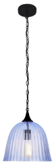 Lampa Lampa Wisząca Żyrandol E27 Niebieska