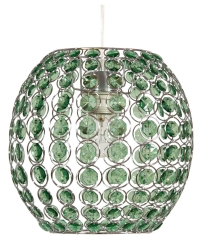 Lampa Wisząca Żyrandol 28 E27 Zielony 85-10523