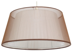 Lampa Wisząca Żyrandol E27 Brązowy