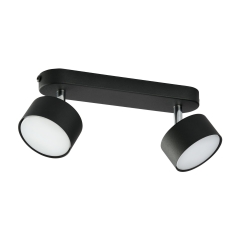 CLARK Czarna Lampa Sufitowa Wisząca Żyrandol
