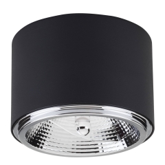 MORIS Czarna Lampa Sufitowa Wisząca Żyrandol