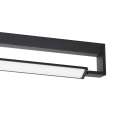 DEKSTER Czarna Lampa Ścienna Kinkiet Spot LED