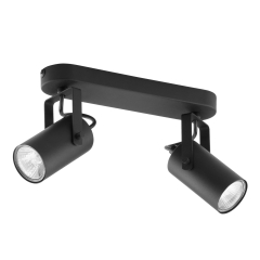 REDO Czarna Lampa Sufitowa Wisząca Żyrandol GU10