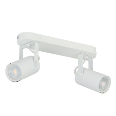REDO Biała Lampa Sufitowa Wisząca Żyrandol GU10