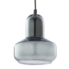 VICHY Czarna S Lampa Wisząca Żyrandol