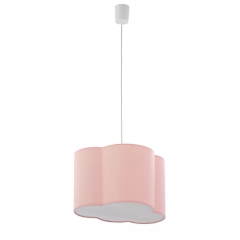 CLOUD Różowa PASTELOWY Lampa Wisząca Żyrandol