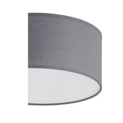 RONDO GRAY Lampa Sufitowa Wisząca Żyrandol