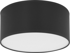 RONDO Czarna Lampa Sufitowa Wisząca Żyrandol