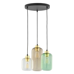 MARCO GREEN Lampa Wisząca Żyrandol KOŁO