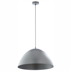 FARO Szara Lampa Wisząca Żyrandol