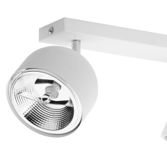 ALTEA Biała Lampa Sufitowa Wisząca Żyrandol + ŻARÓWKI