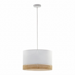 PAGLIA Biała Lampa Wisząca Żyrandol