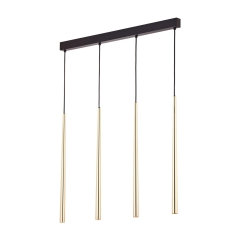 PIANO Złota Lampa Wisząca Żyrandol