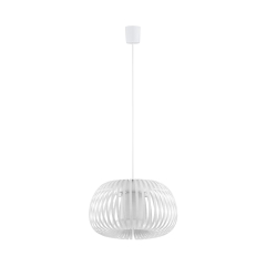 ROYAS Biała Lampa Wisząca Żyrandol