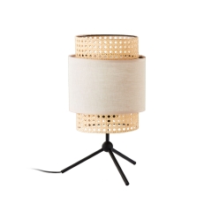 BOHO NATURE Lampka Nocna Lampa Stołowa Biurkowa