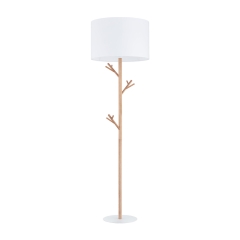 ALBERO Biała Lampa Podłogowa Stojąca