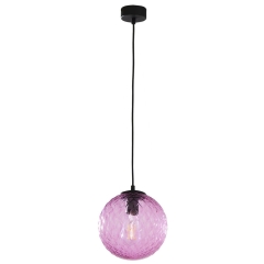 CADIX Różowa Lampa Wisząca Żyrandol
