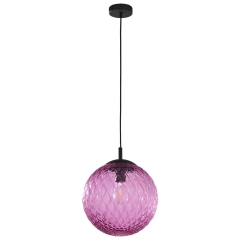 CADIX Różowa Lampa Wisząca Żyrandol