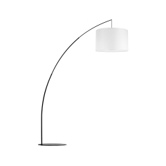 MOBY Biała Lampa Podłogowa Stojąca