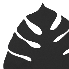MONSTERA Czarna Lampa Ścienna Kinkiet Spot G9