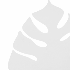 MONSTERA Biała Lampa Ścienna Kinkiet Spot G9