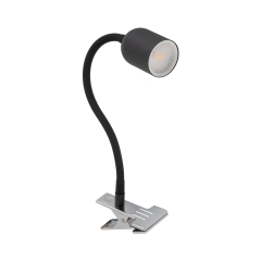 TOP Czarna Lampka Nocna Lampa Stołowa Biurkowa